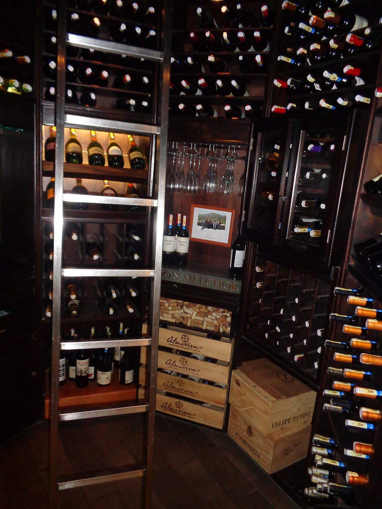 Interior de la taberna